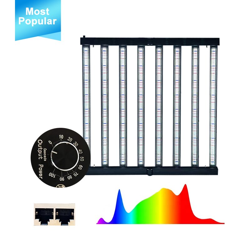 grow light bars plant 800W Hydroponic Dimmable Full Spectrum - learnew ...
